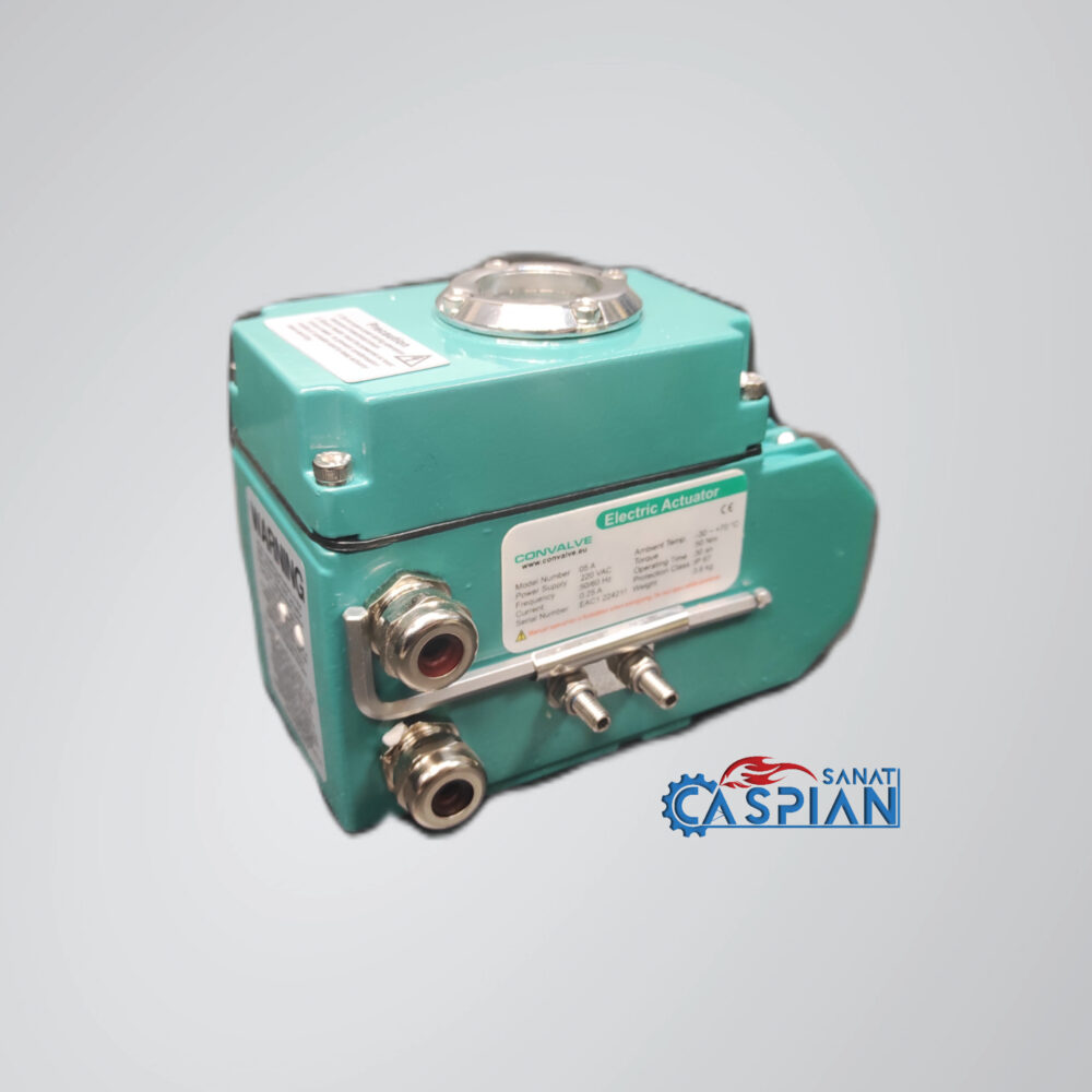 اکچیتور برقی 50 نیوتون برند کونولو(CONVALVE Electric Actuator 50NM)