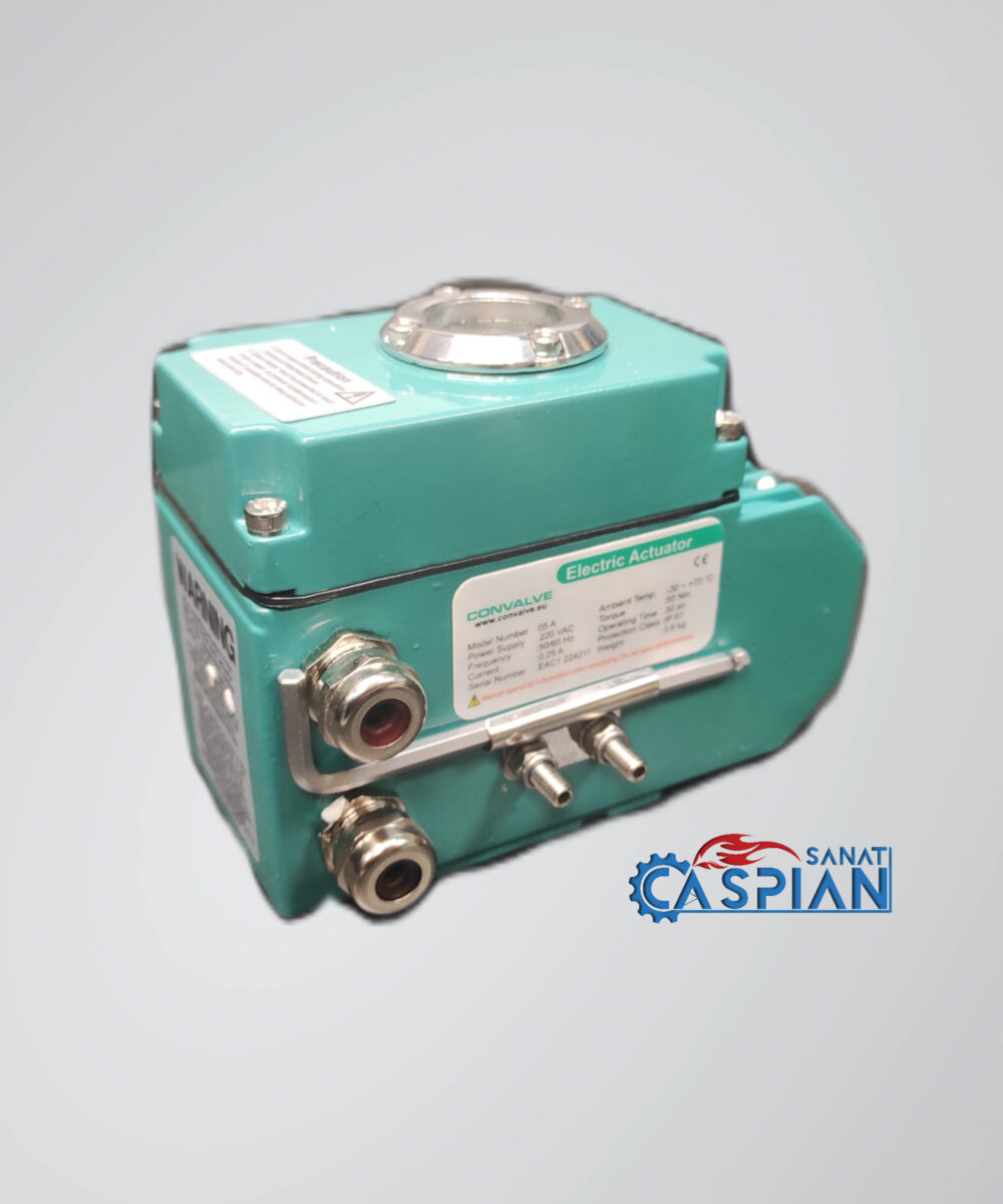 اکچیتور برقی 50 نیوتون برند کونولو(CONVALVE Electric Actuator 50NM)